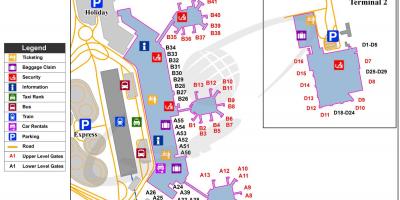 Milano malpensa airport mapa
