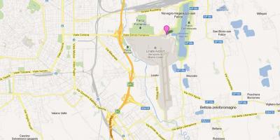 Milan paliparan mapa ng italya